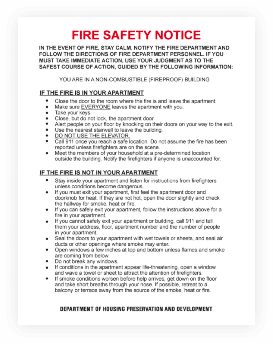 FDNY Back of Door Sticker Pack A (50 count)